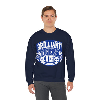 Adult Crewneck Sweatshirt \ Brilliant Tigers Cheer \ BTC1
