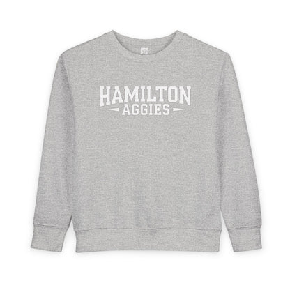 Toddler Crewneck Sweatshirt \ Hamilton Aggies \ HA3