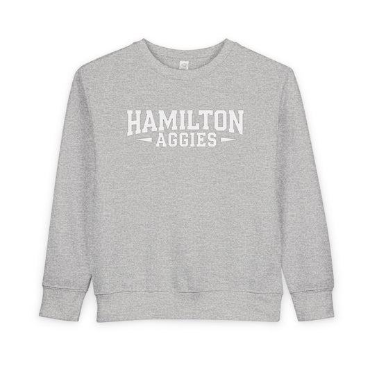 Toddler Crewneck Sweatshirt \ Hamilton Aggies \ HA3