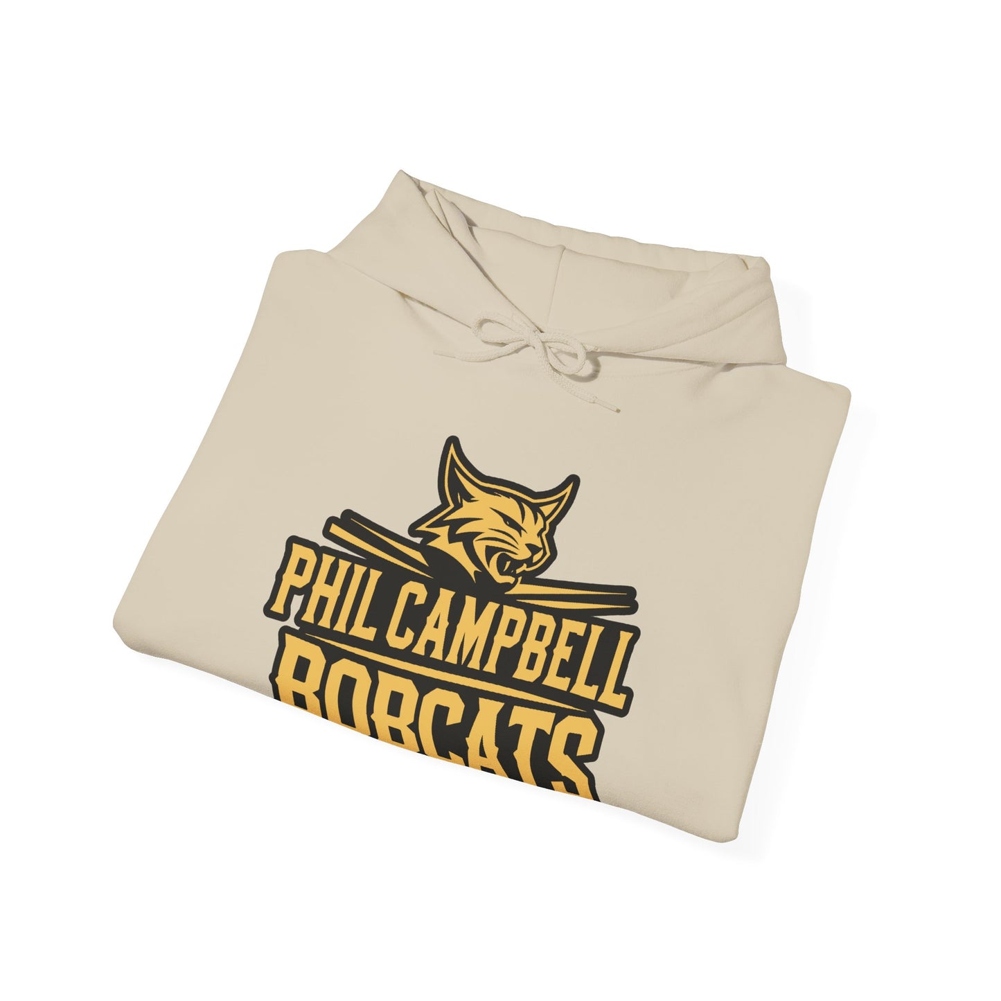 Adult Hoodie Sweatshirt \ Phil Campbell Bobcats \ PCB2