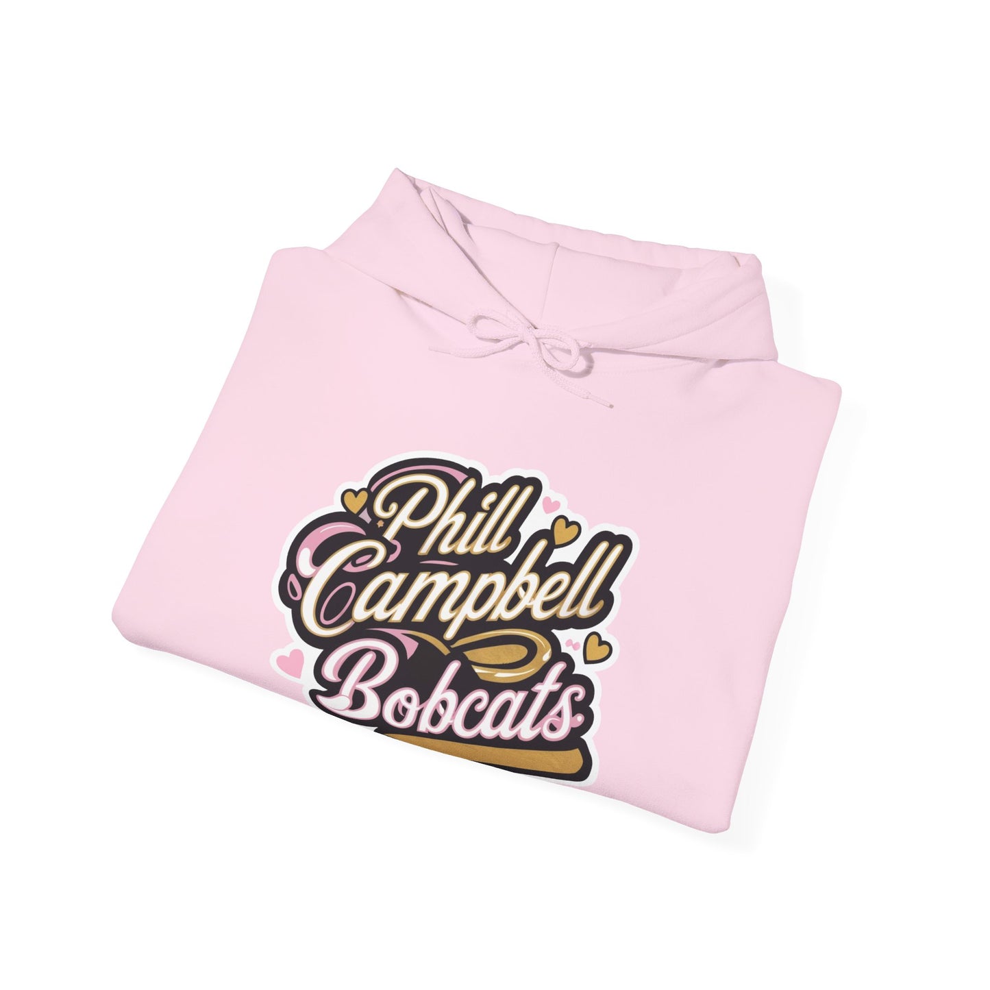 Adult Hoodie Sweatshirt \ Phill Campbell Bobcats \ PCBG1