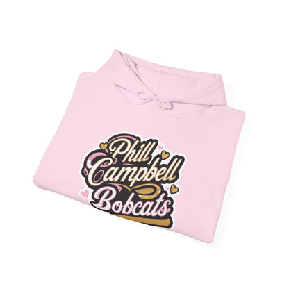 Adult Hoodie Sweatshirt \ Phill Campbell Bobcats \ PCBG1
