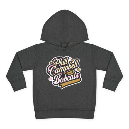 Toddler Hoodie Sweatshirt \ Phill Campbell Bobcats \ PCBG1