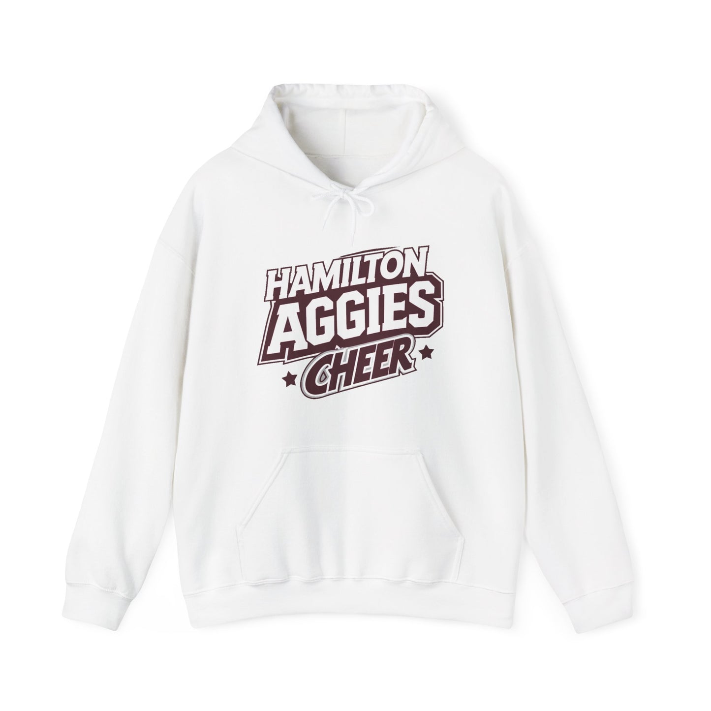 Adult Hoodie Sweatshirt \ Hamilton Aggies Cheer \ HAC1