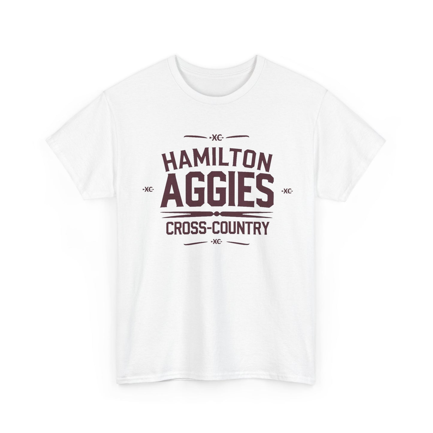Adult Tee \ Hamilton Aggies Cross-Country \ HCC1