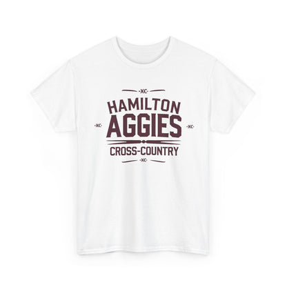 Adult Tee \ Hamilton Aggies Cross-Country \ HCC1