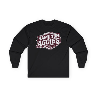 Adult Long Sleeve Tee \ Hamilton Aggies \ HA1