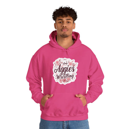 Adult Hoodie Sweatshirt \ Hamilton Aggies Wrestling \ HAWG1