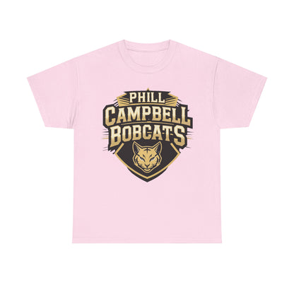 Adult Tee \ Phill Campbell Bobcats \ PCB1