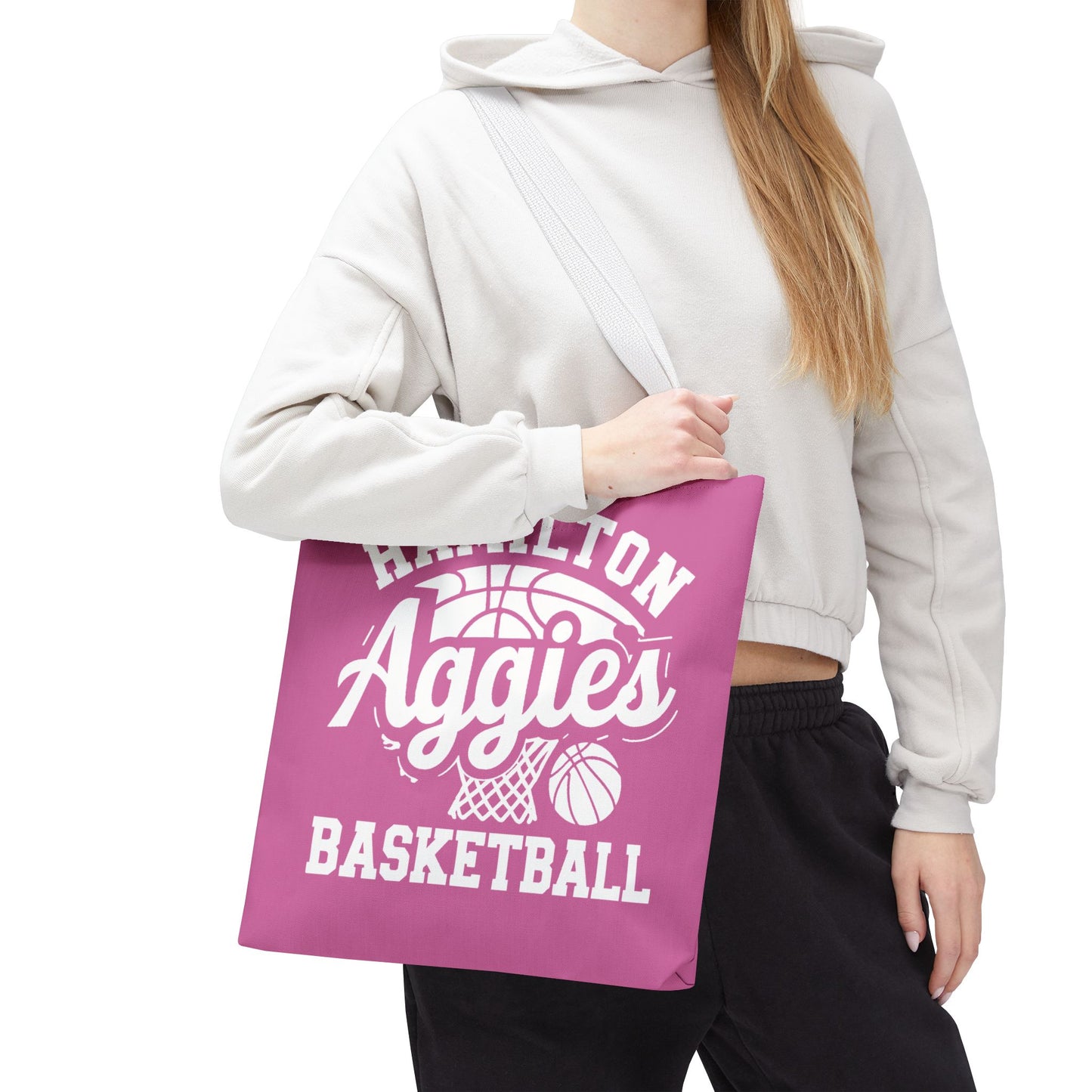Tote Bag \ Hamilton Aggies Basketball \ HABKG1