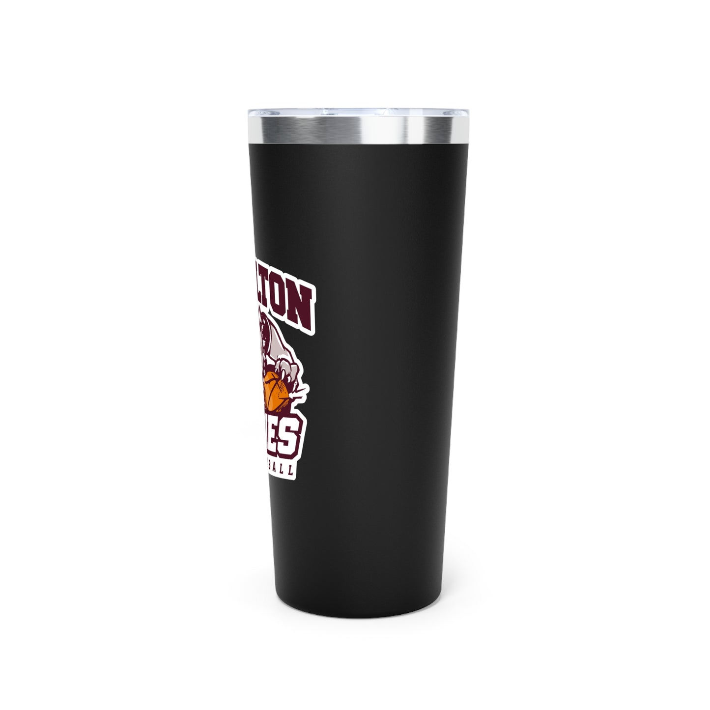 22oz Copper Insulated Tumbler \ Hamilton Aggies Basketball \ HABB1