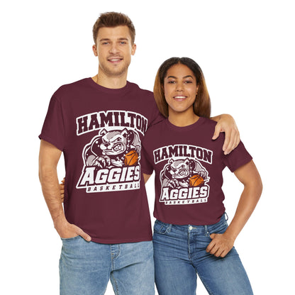 Adult Tee \ Hamilton Aggies Basketball \ HABB1