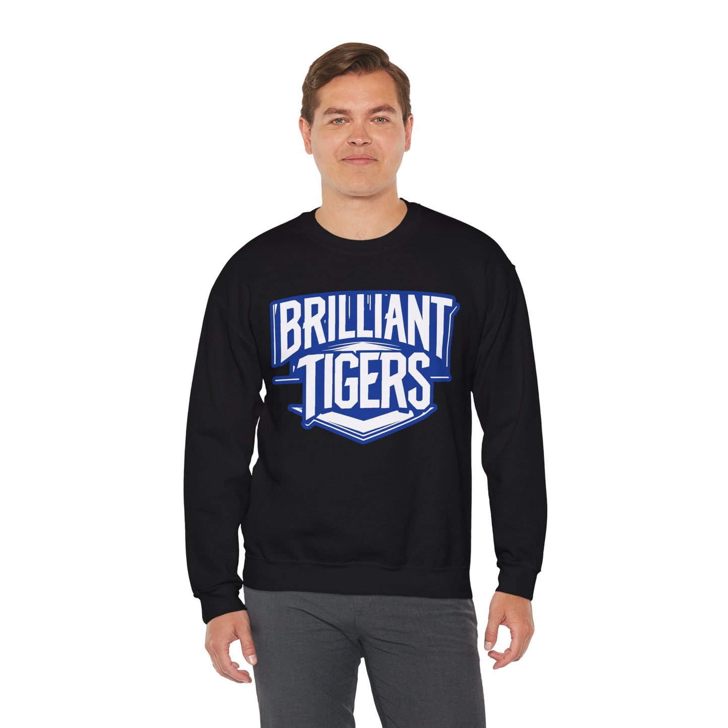 Adult Crewneck Sweatshirt \ Brilliant Tigers \ BT2