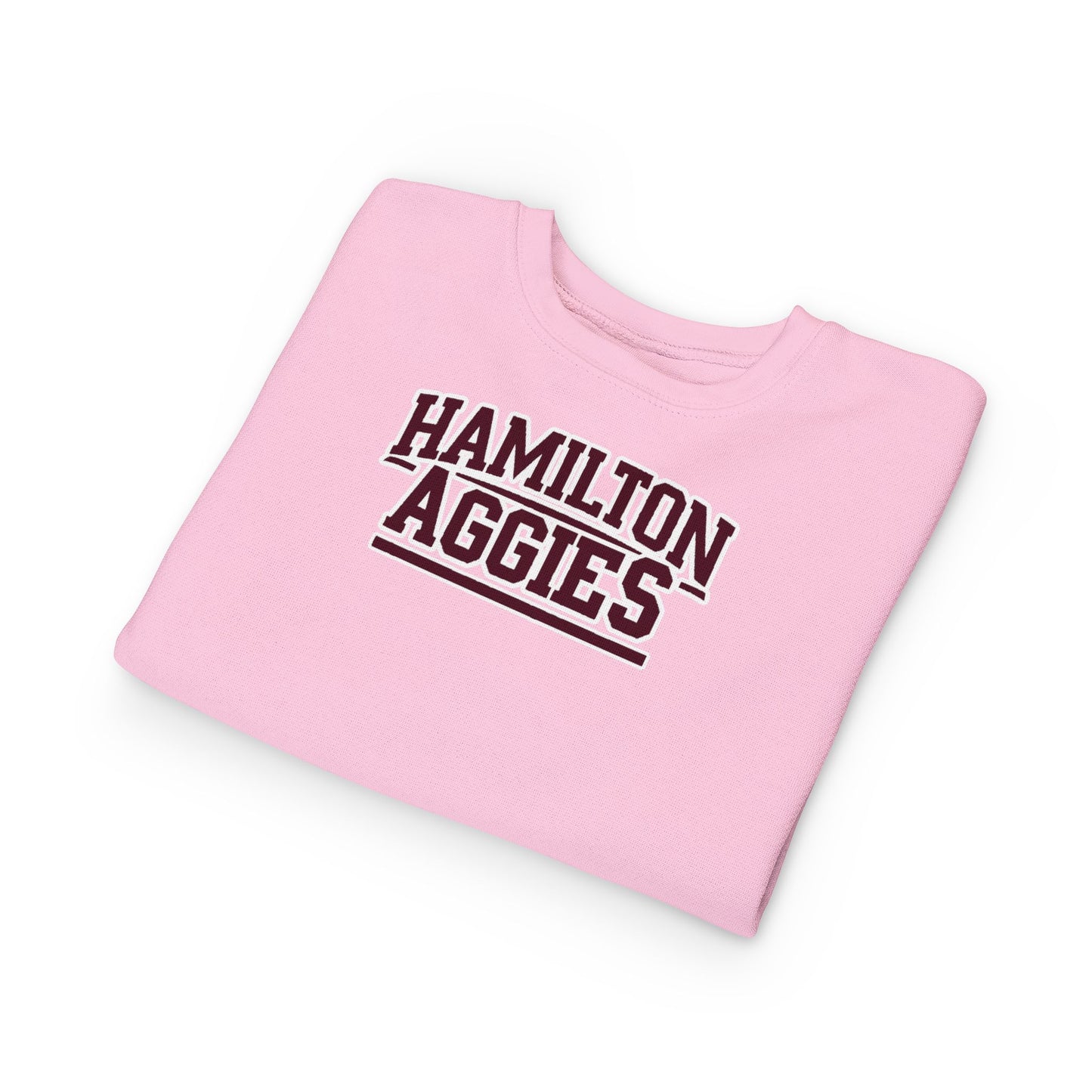 Toddler Crewneck Sweatshirt \ Hamilton Aggies \ HA2