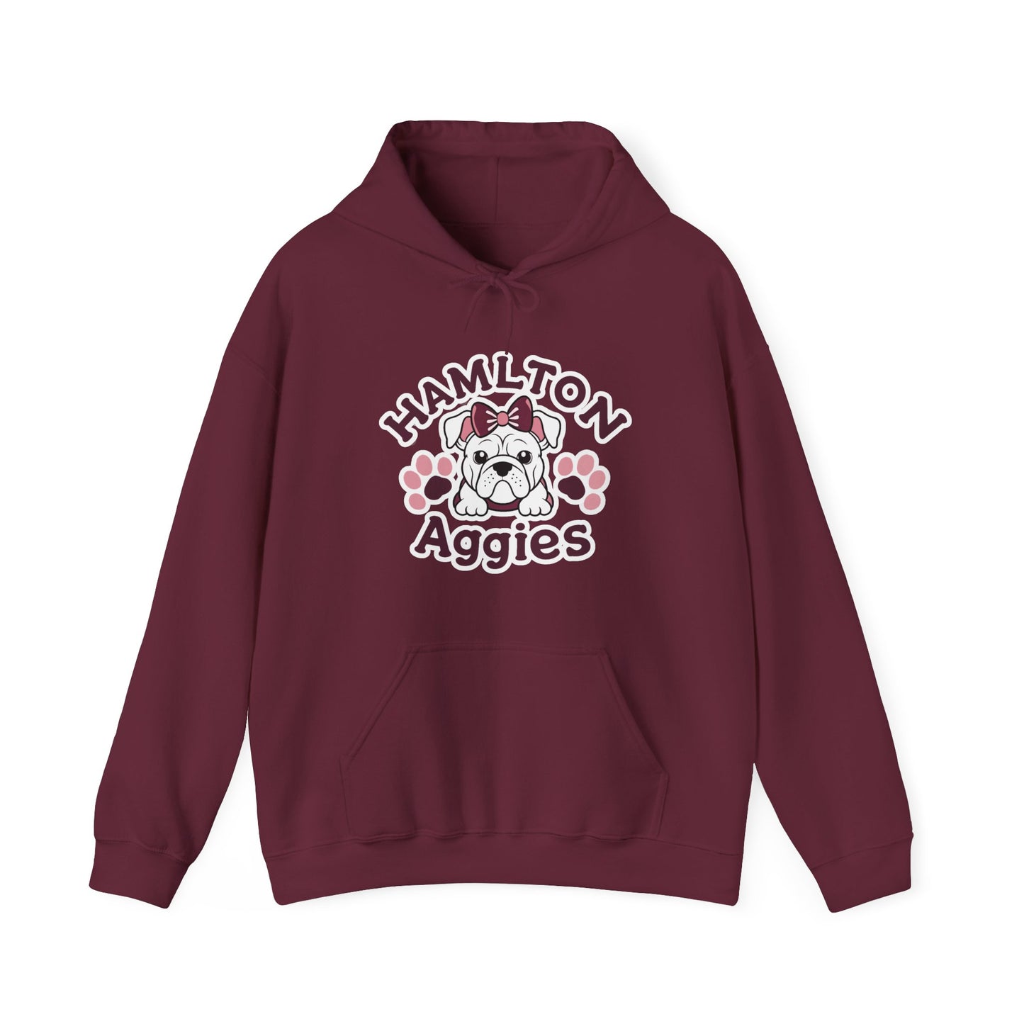 Adult Hoodie Sweatshirt \ Hamilton Aggies \ HAG3