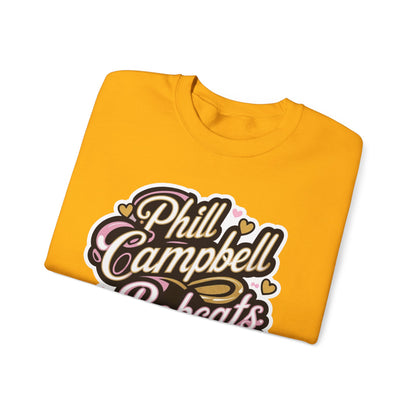 Adult Crewneck Sweatshirt \ Phill Campbell Bobcats \ PCBG1