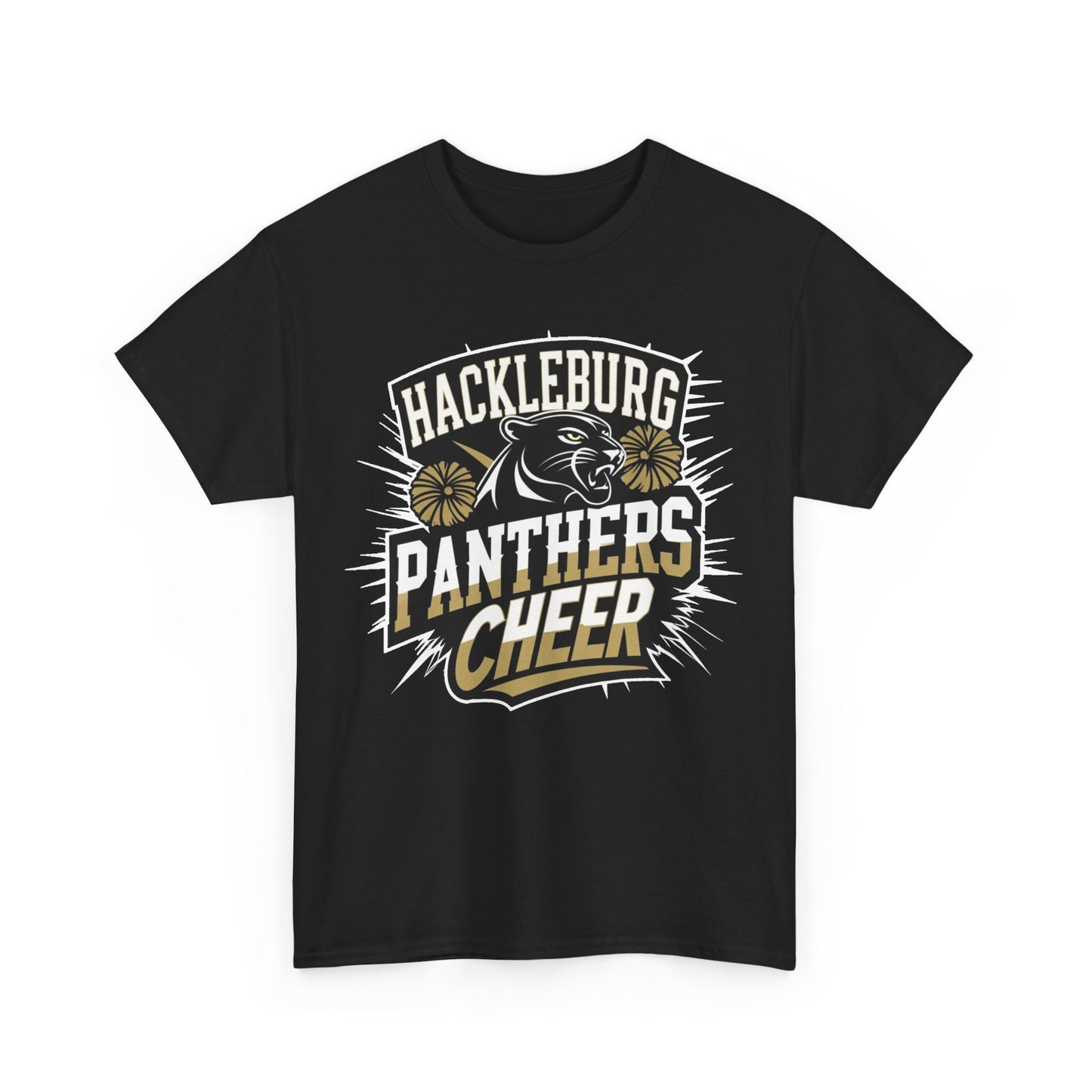 Adult Tee \ Hackleburg Panthers Cheer \ HPC1