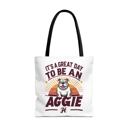Tote Bag \ It's a Great Day to be an Aggie! \ GDA2