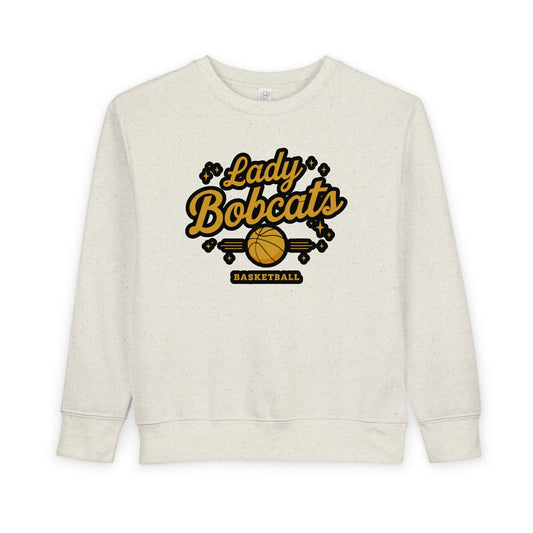 Toddler Crewneck Sweatshirt \ Phil Campbell Bobcats Basketball \ PCBBKG2