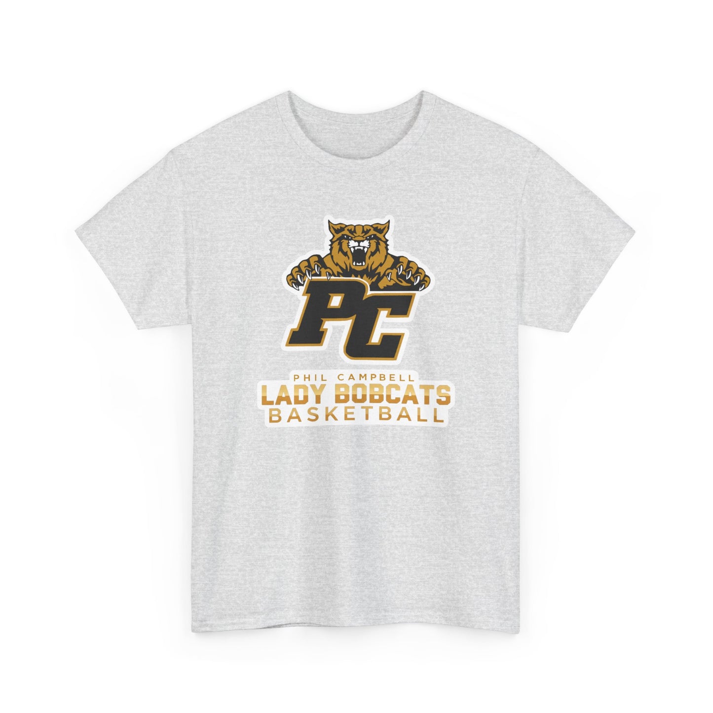 Adult Tee \ Phil Campbell Bobcats Basketball \ PCBBKG1