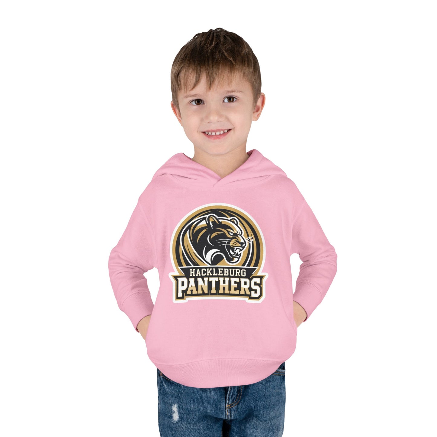 Toddler Hoodie Sweatshirt \ Hackleburg Panthers \ HP2