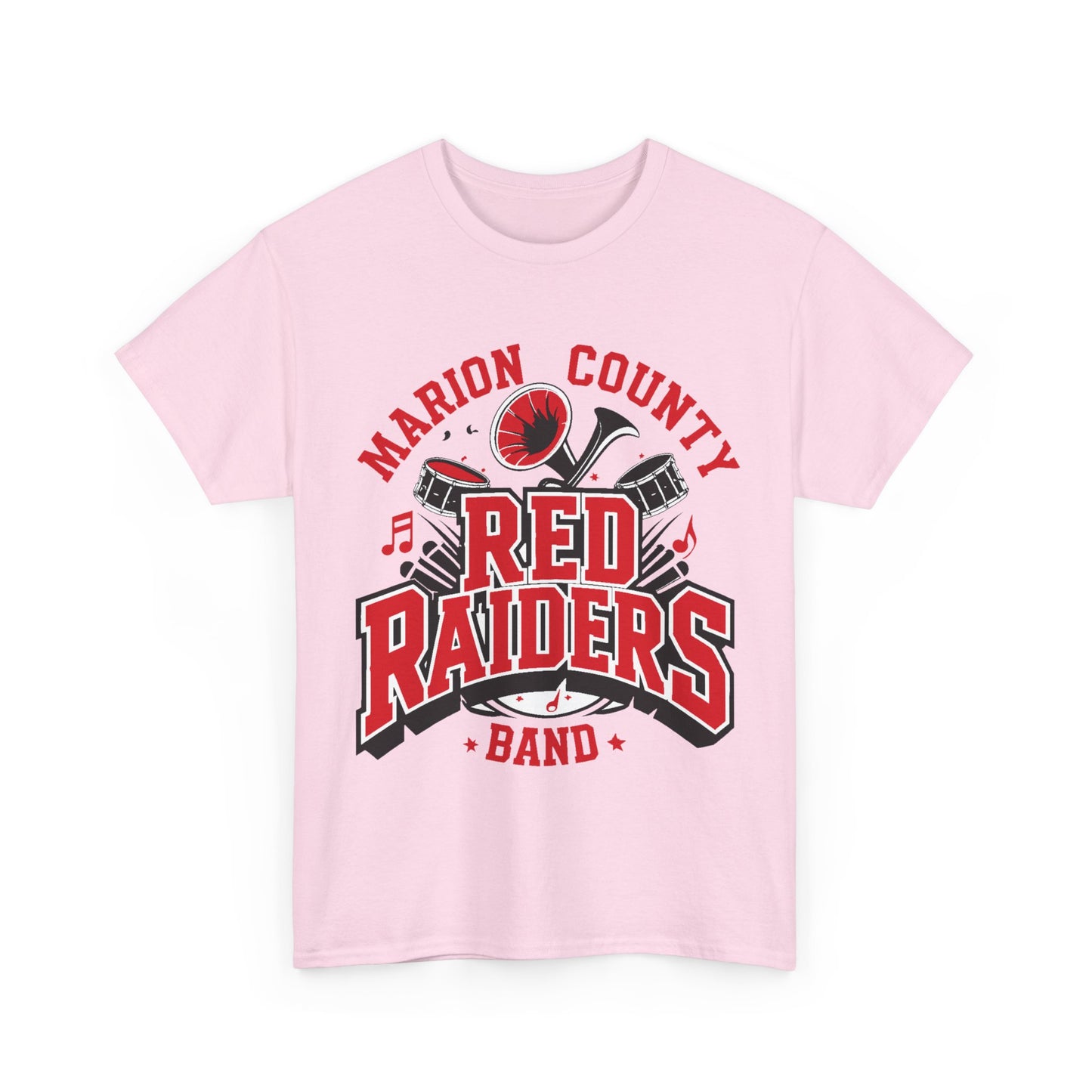 Adult Tee \ Marion County Red Raiders Band \ MCB2