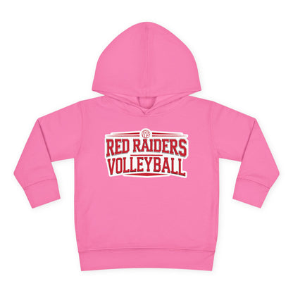 Toddler Hoodie Sweatshirt \ Marion County Red Raiders Volleyball \ MCV2
