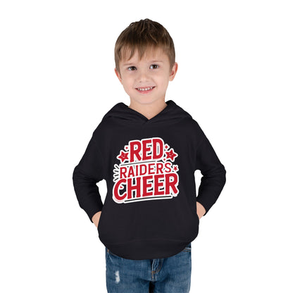 Toddler Hoodie Sweatshirt \ Marion County Red Raiders Cheer \ MCC2