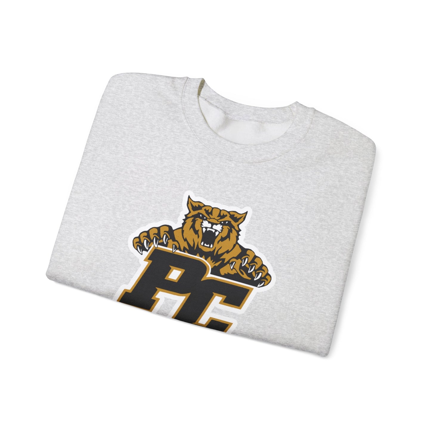 Adult Crewneck Sweatshirt \ Phil Campbell Bobcats Basketball \ PCBBKG1