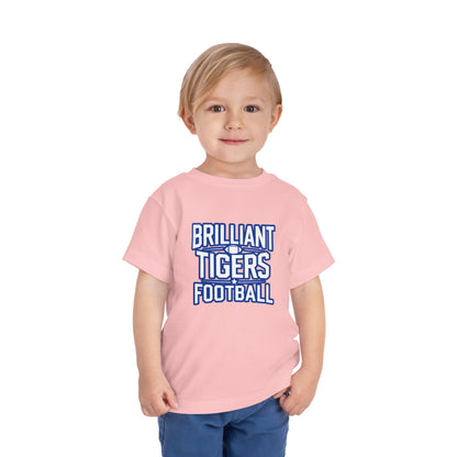 Toddler Tee \ Brilliant Tigers Football \ BTF1