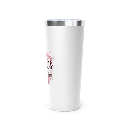 22oz Copper Insulated Tumbler \ Hamilton Aggies Wrestling \ HAWG1
