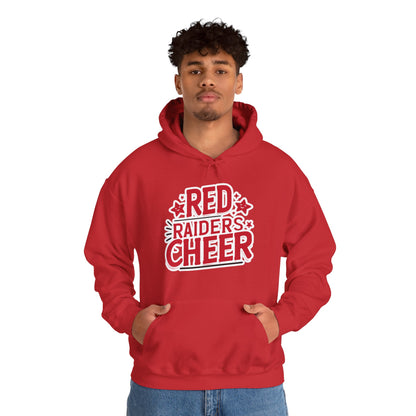 Adult Hoodie Sweatshirt \ Marion County Red Raiders Cheer \ MCC2