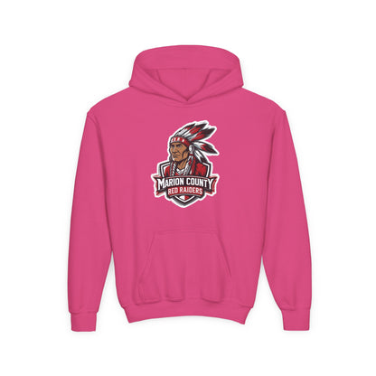 Youth Hoodie Sweatshirt \ Marion County Red Raiders \ MC2