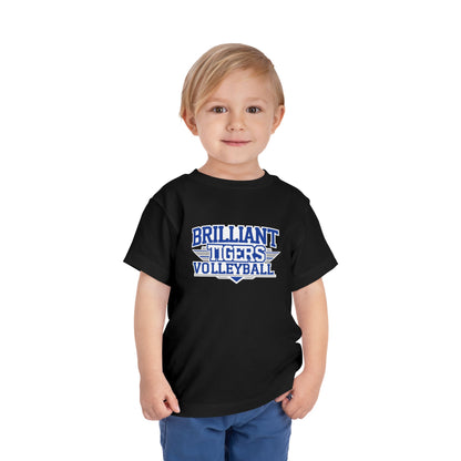 Toddler Tee \ Brilliant Tigers Volleyball \ BTV2
