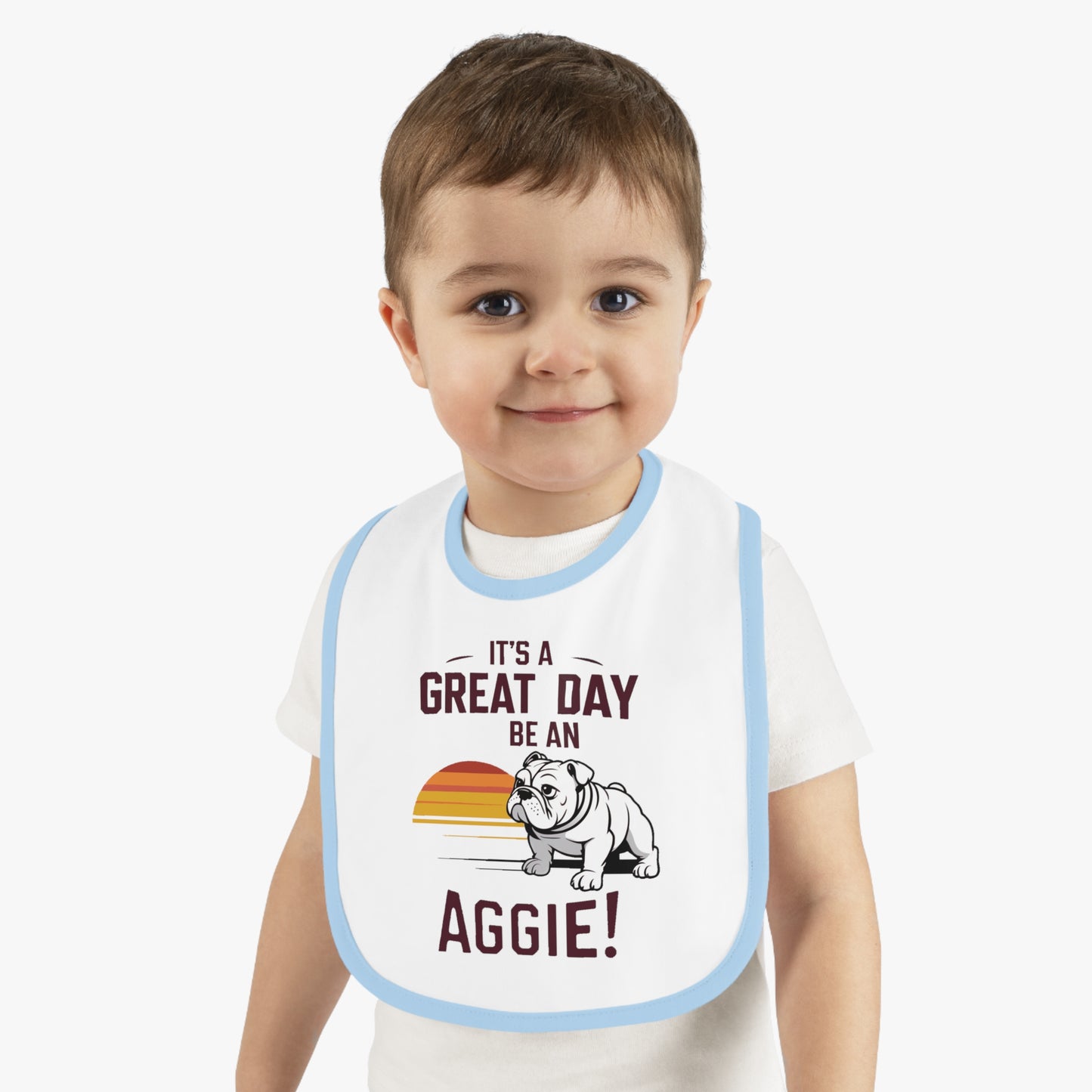 Baby Bib \ It's a Great Day to be an Aggie! \ GDA3
