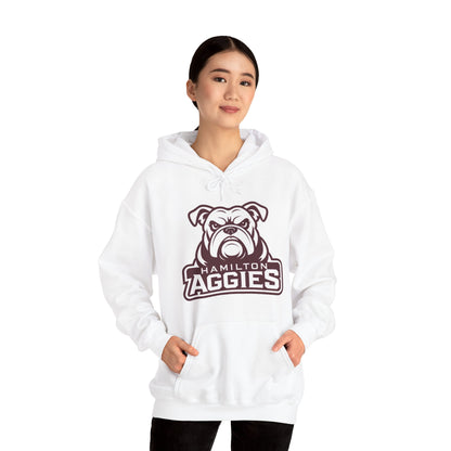 Adult Hoodie Sweatshirt \ Hamilton Aggies \ HA4