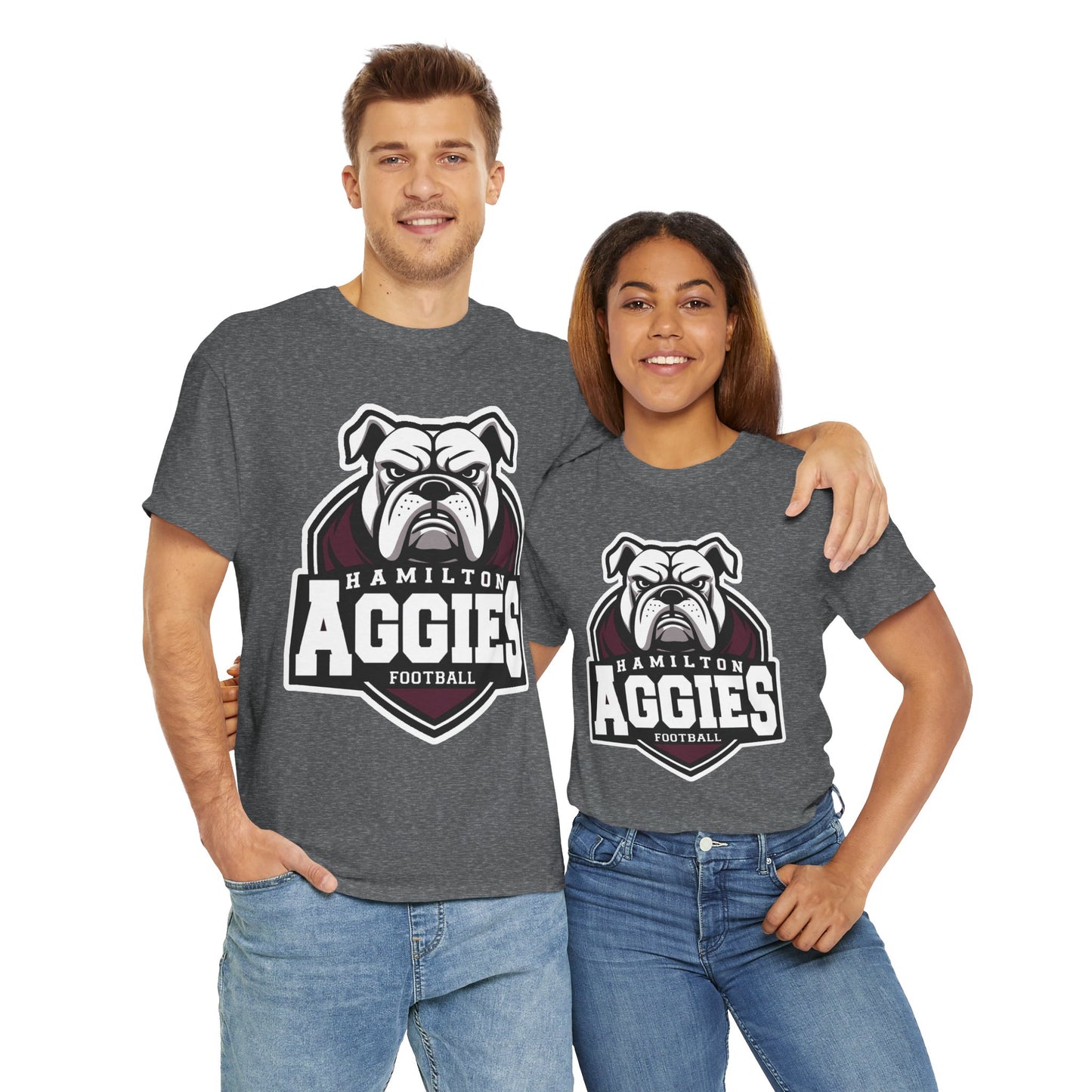 Adult Tee \ Hamilton Aggies Football \ HAF2