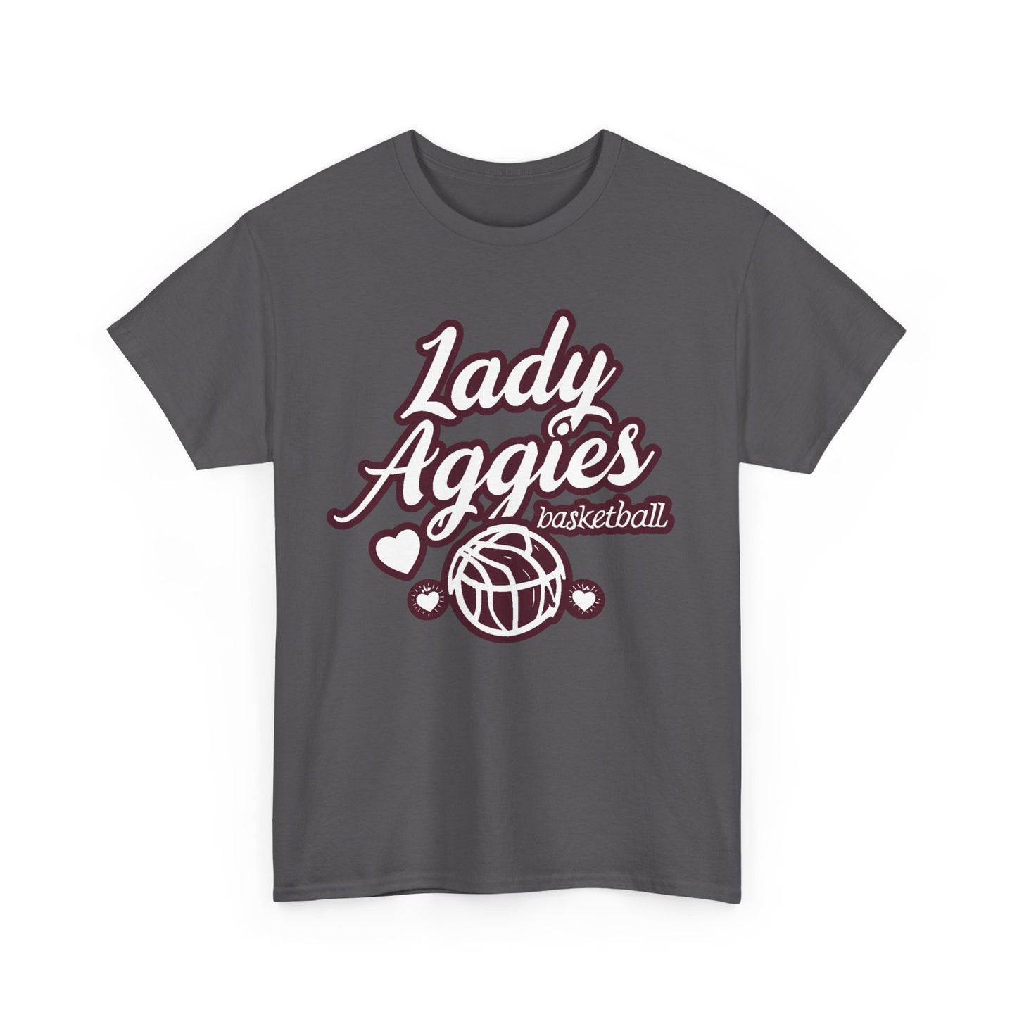 Adult Tee \ Hamilton Aggies Basketball \ HABBG2