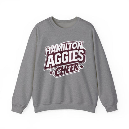 Adult Crewneck Sweatshirt \ Hamilton Aggies Cheer \ HAC1