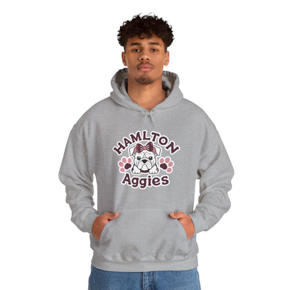 Adult Hoodie Sweatshirt \ Hamilton Aggies \ HAG3