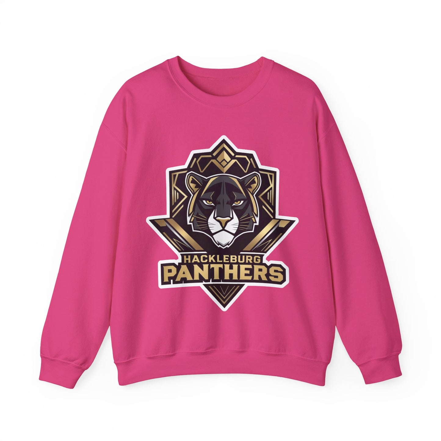 Adult Crewneck Sweatshirt \ Hackleburg Panthers \ HP1
