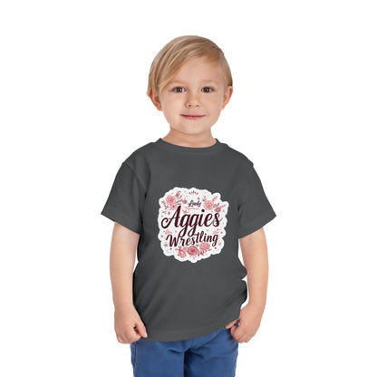 Toddler Tee \ Hamilton Aggies Wrestling \ HAWG1