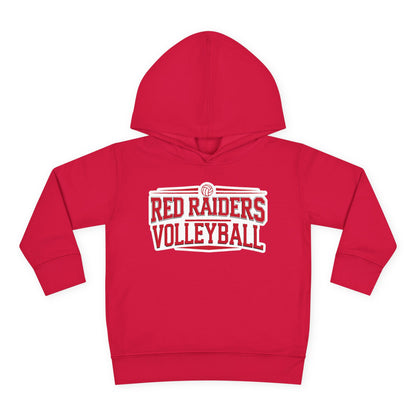 Toddler Hoodie Sweatshirt \ Marion County Red Raiders Volleyball \ MCV2