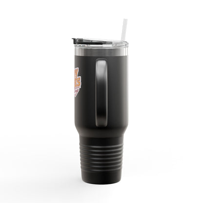 40oz Insulated Tumbler \ Hamilton Aggies Wrestling \ HAWG3