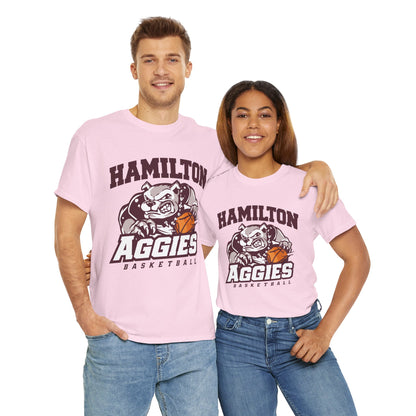 Adult Tee \ Hamilton Aggies Basketball \ HABB1