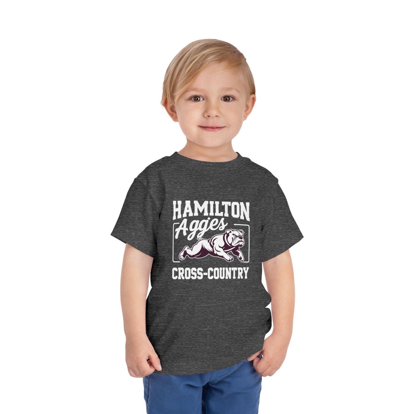 Toddler Tee \ Hamilton Aggies Cross-Country \ HCC2