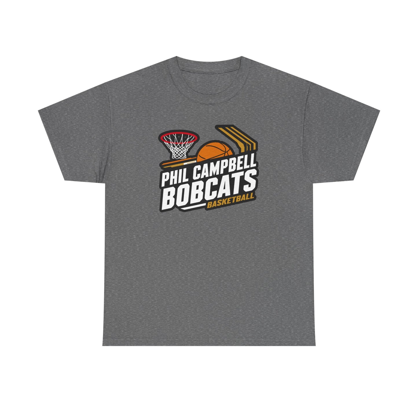 Adult Tee \ Phil Campbell Bobcats Basketball \ PCBBK1