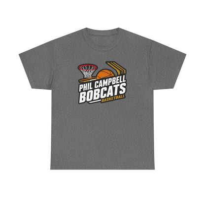 Adult Tee \ Phil Campbell Bobcats Basketball \ PCBBK1