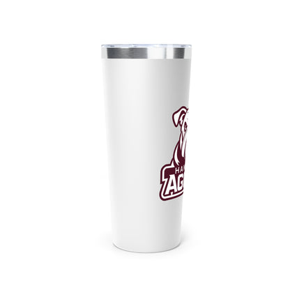 22oz Copper Insulated Tumbler \ Hamilton Aggies \ HA4