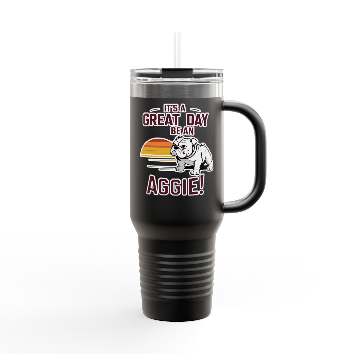 40oz Insulated Tumbler \ It's a Great Day to be an Aggie! \ GDA3